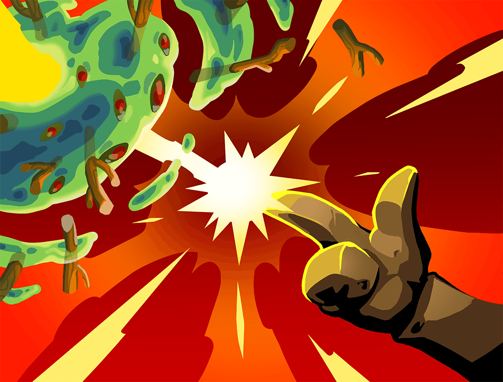 Beam Cell — Common Attack card for Defect in Slay the Spire 2