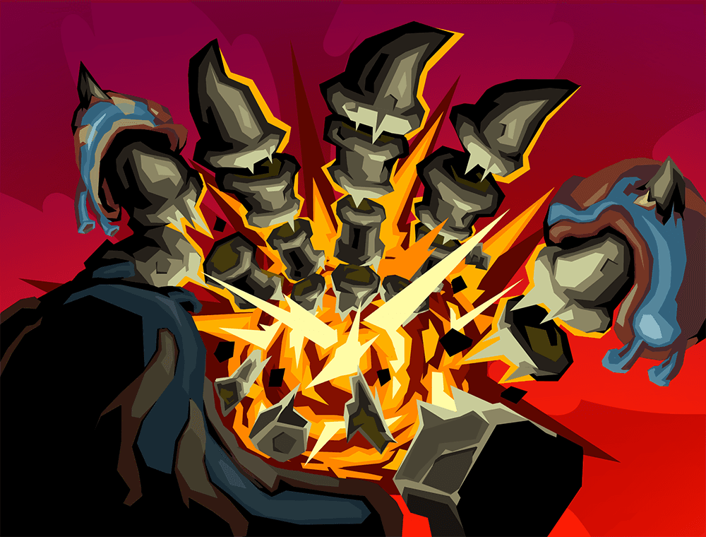 Bone Shards — Uncommon Attack card for Necrobinder in Slay the Spire 2