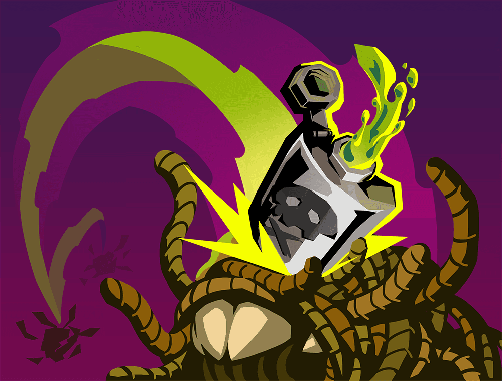 Bouncing Flask — Uncommon Skill card for Silent in Slay the Spire 2