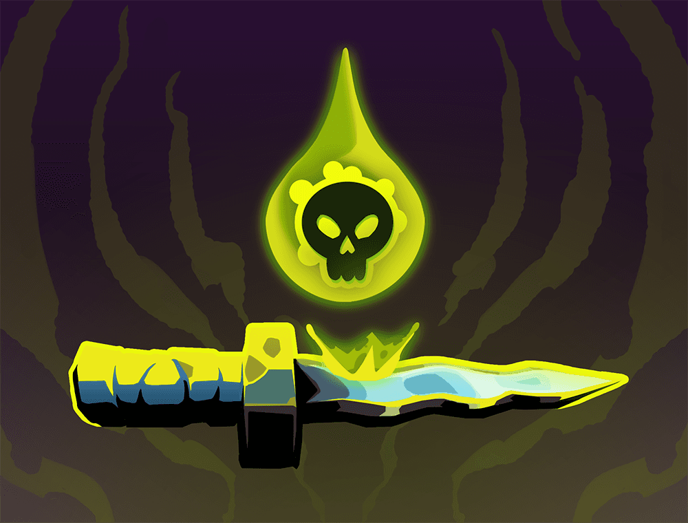 Envenom — Rare Power card for Silent in Slay the Spire 2