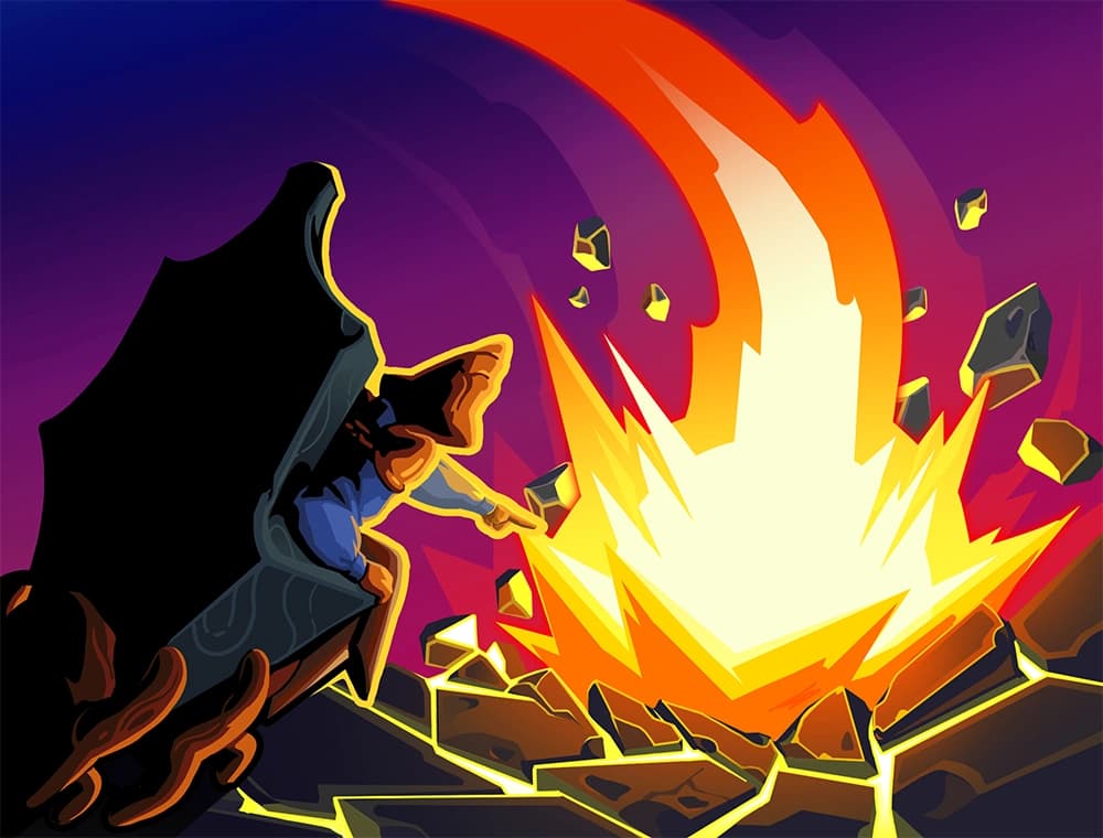 Falling Star — Attack card in Slay the Spire 2