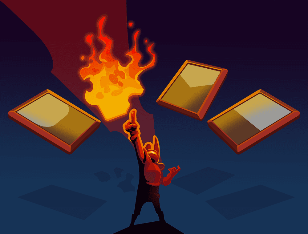 Fiend Fire — Rare Attack card for Ironclad in Slay the Spire 2