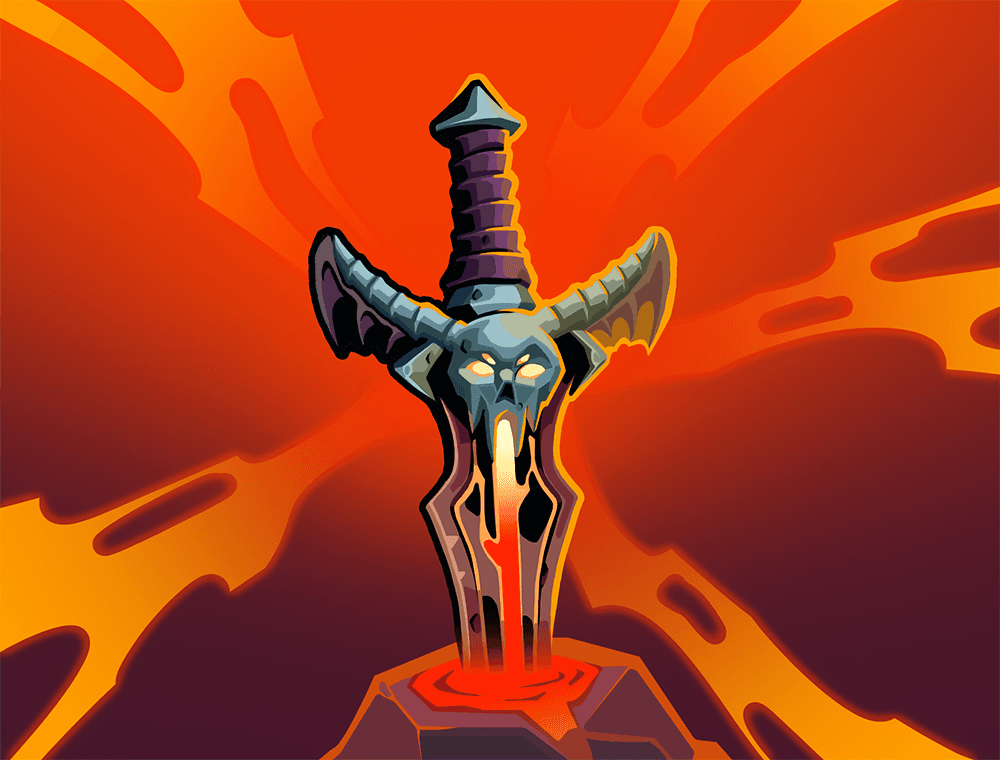 Infernal Blade — Uncommon Skill card for Ironclad in Slay the Spire 2