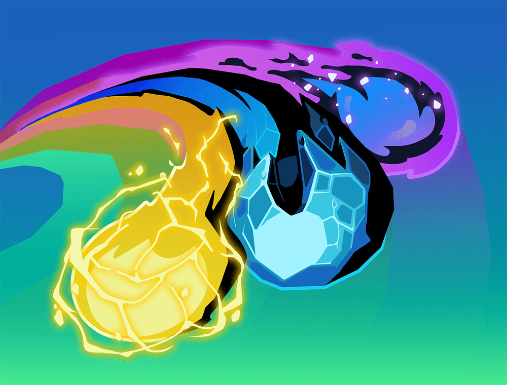Rainbow — Rare Skill card for Defect in Slay the Spire 2