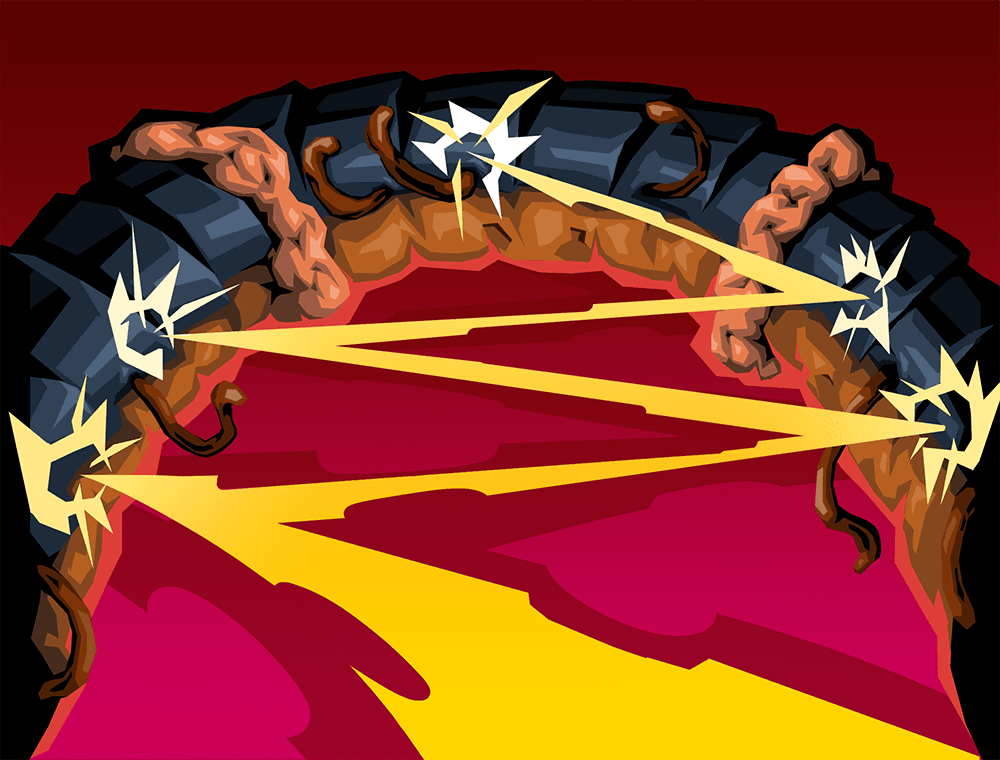 Ricochet — Common Attack card for Silent in Slay the Spire 2