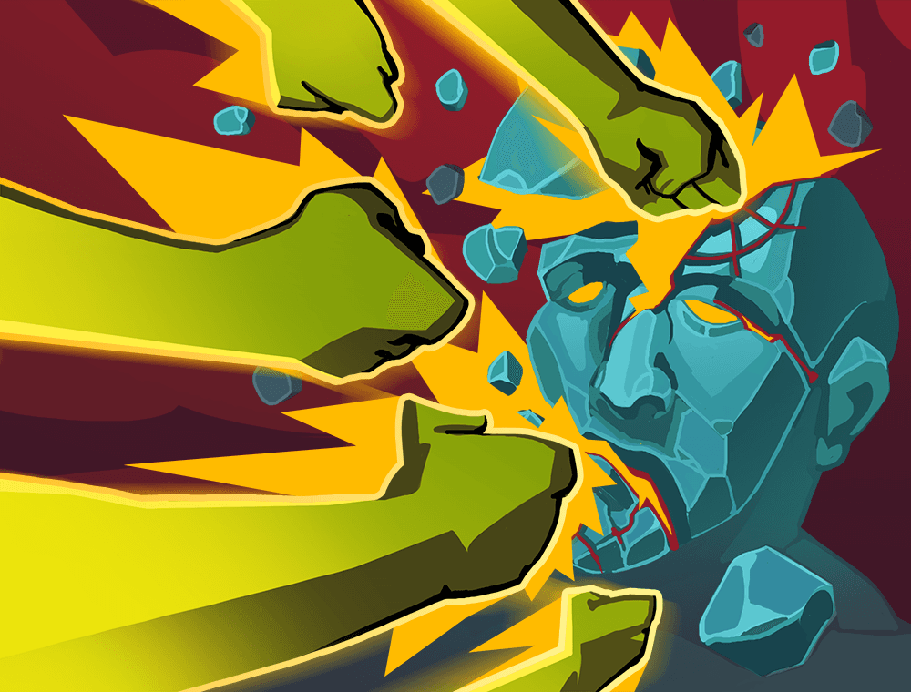 Thrash — Rare Attack card for Ironclad in Slay the Spire 2