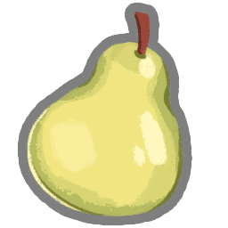 Pear — Uncommon shared relic in Slay the Spire 2