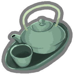 Venerable Tea Set — Common shared relic in Slay the Spire 2